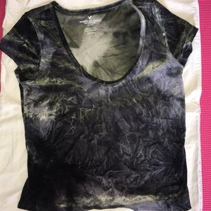 American Eagle velvet top